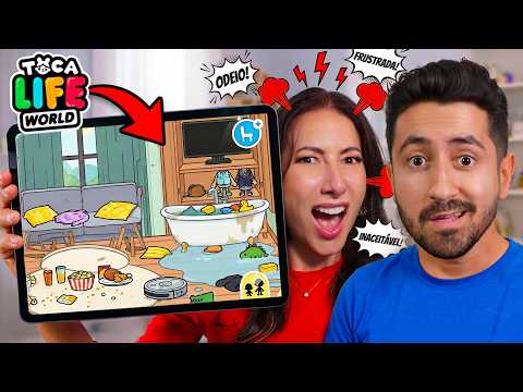 EU VI TUDO DE ERRADO QUE ELE FEZ NA MINHA CASA do Toca Life (Reagindo)