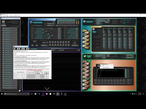 KARMA Kronos Performance Editor Trigger Envelopes [and LFO behavior] (3/4)