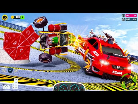 Armored Car Demolition Derby Crash Racing Simulator - Android Gameplay.