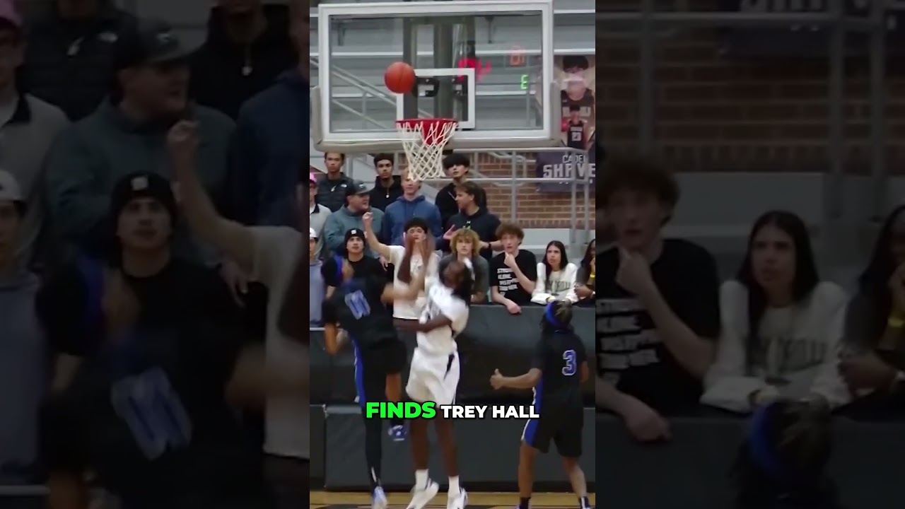 Isaak Hayes was setting his team up for buckets all game long and added a half-court buzzer beater