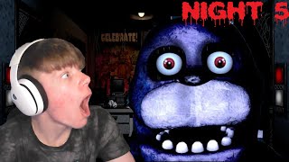 COMPLETING NIGHT 5 | Five nights at Freddy's 1