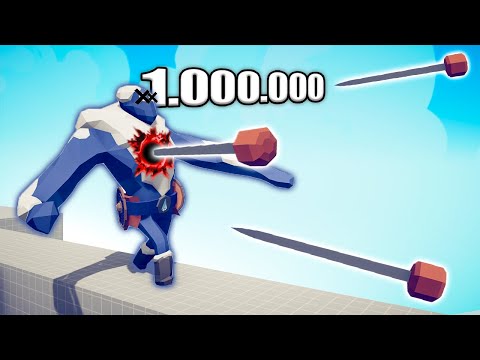 1.000.000 DAMAGE BLOWDART 1 vs 1 TOURNAMENT - TABS | Totally Accurate Battle Simulator 2023