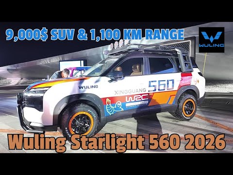 The $9,000 SUV with a 1,100 KM Range! Wuling Starlight 560 Review