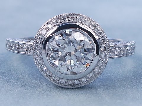 1.87 ctw Round Brilliant Cut G SI2 Diamond Engagement Ring - BigDiamondsUSA