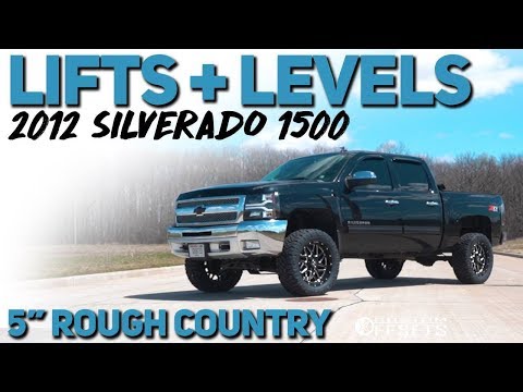 Lifts & Levels: 5” Rough Country Lift Kit 2007-2013 Chevy/GM 1500