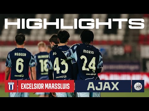Five goal contributions for Rayane Bounida 😍 | Highlights Excelsior Maassluis - Ajax | KNVB Beker