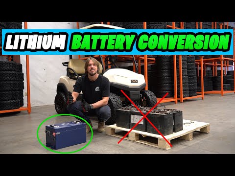 Golf Cart Lithium Conversion Step-by-Step GUIDE - 48V 105ah *ALLIED BATTERY*