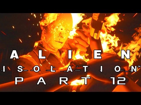 Alien Isolation Walkthrough Gameplay - Part 12 - JUST RUN (PC, PS4, XBOX ONE)