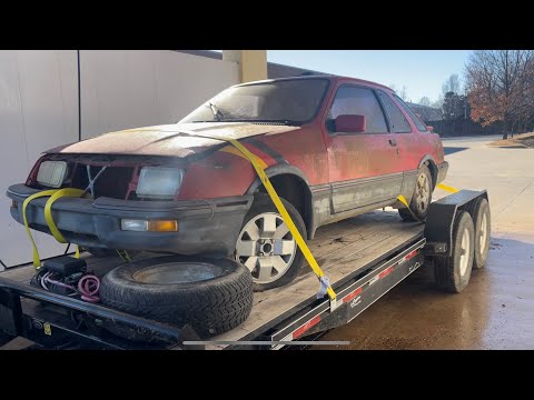 Episode 1- Ellie the 1986 Merkur XR4Ti Ford Sierra RS500 Conversion INTRO AND FIELD FIND!