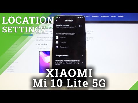 How to Disable Location Tracking in Xiaomi Mi 10 Lite 5G - Turn Off / On Location