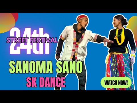 Sanoma Sano | Dance Cover | Sk Dance School Pokhara | Public Performance at 24th Street Festival Pkr
