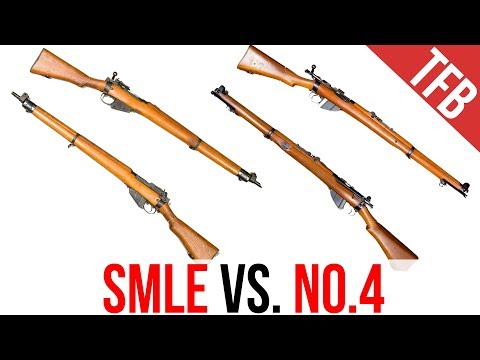 Differences between the Lee-Enfield SMLE and the No.4