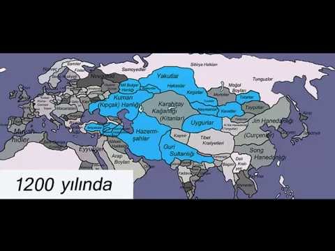 TÜRK TARİHİ (Haritalarla) - History of TURKS (With Maps)