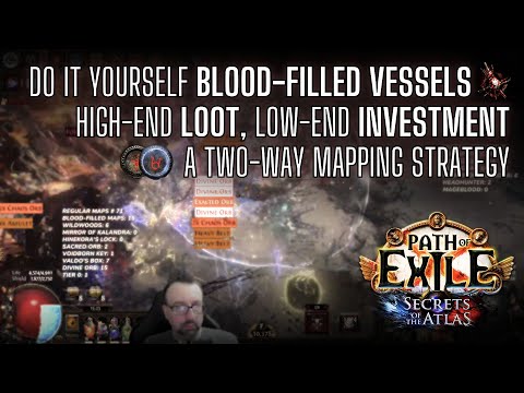 [PoE 3.26] 100 MAPS of DIY Bottled Titanic Exiles for PROFIT - Prep & Results (20-60 div+ per hour)