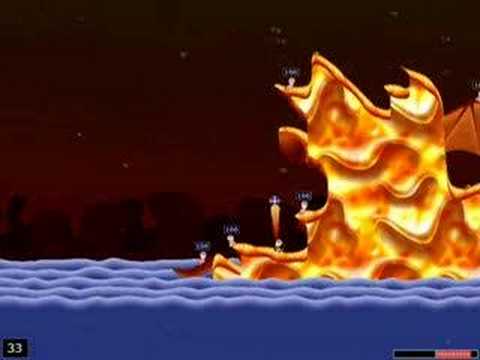 Worms World Party - DeathMatch - Elite Level(Part1)
