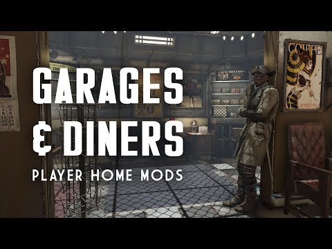 Only the Best Garage & Diner Player Homes - Fallout 4 Mods