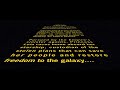 Star Wars Opening Crawl REMAKE