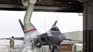 US Genius Idea to Drain Out F-22’s Toxic Smoke Before Takeoff