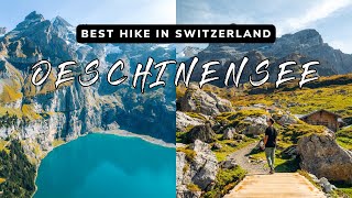 Travel vlog - Oeschinensee Panorama Hiking Guide // Best Hike in Switzerland🇨🇭