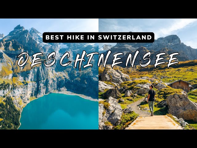 Travel vlog - Oeschinensee Panorama Hiking Guide // Best Hike in Switzerland🇨🇭
