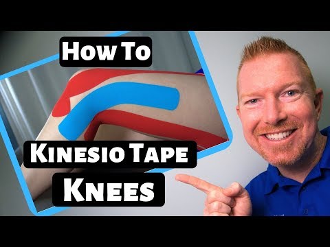 How To KT Tape A Knee │ Easy Guide To Kinesio Taping Knees