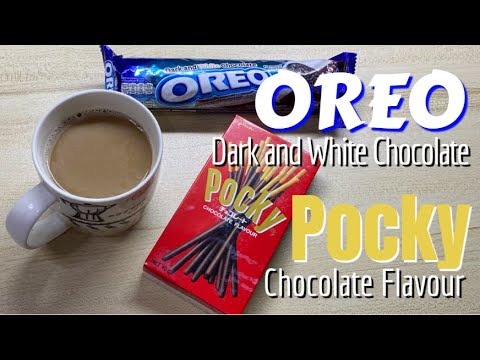 OREO DARK AND WHITE CHOCOLATE | POCKY CHOCOLATE FLAVOUR