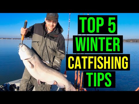 How To Catch Catfish In The Winter  - Five Winter Catfishing Tips