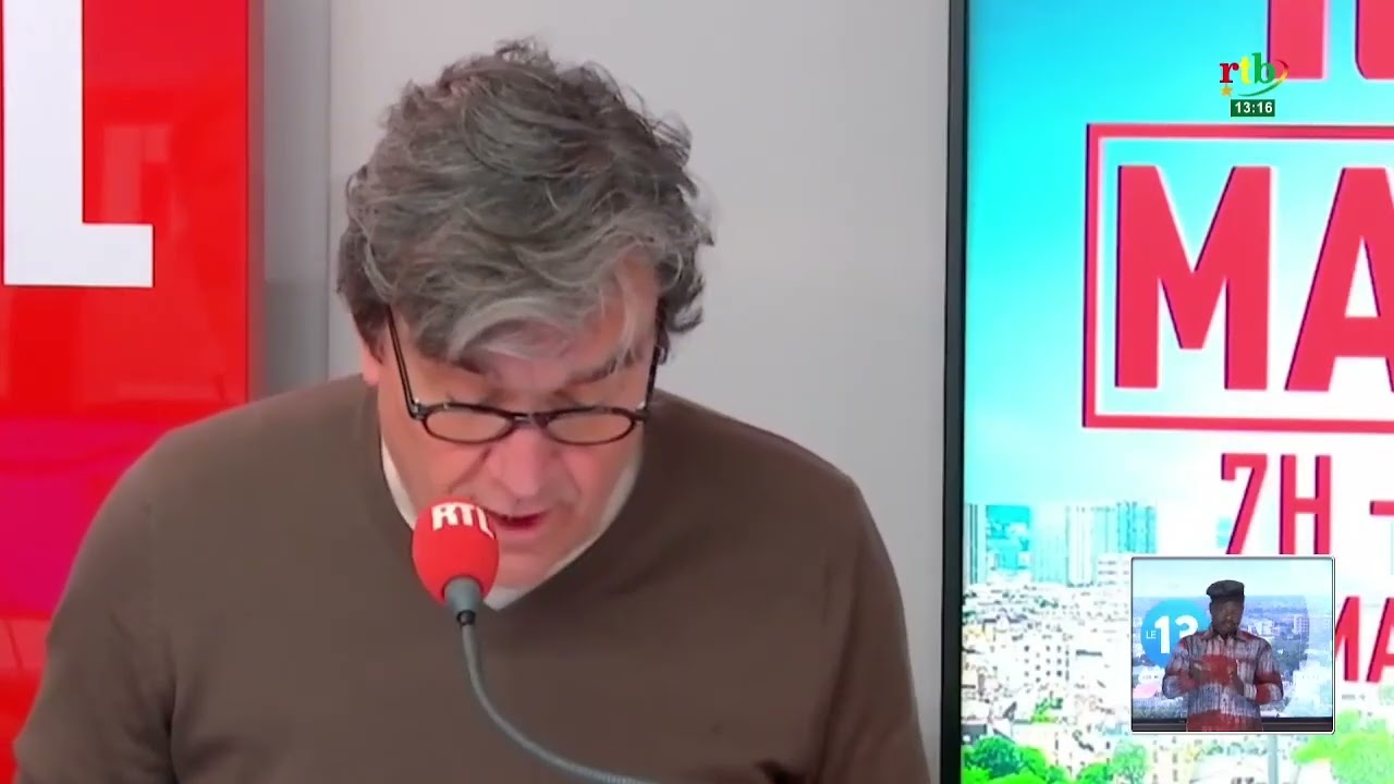 Le Président français Emmanuel Macron en colère contre le journaliste Georges Malbrunot de RTL