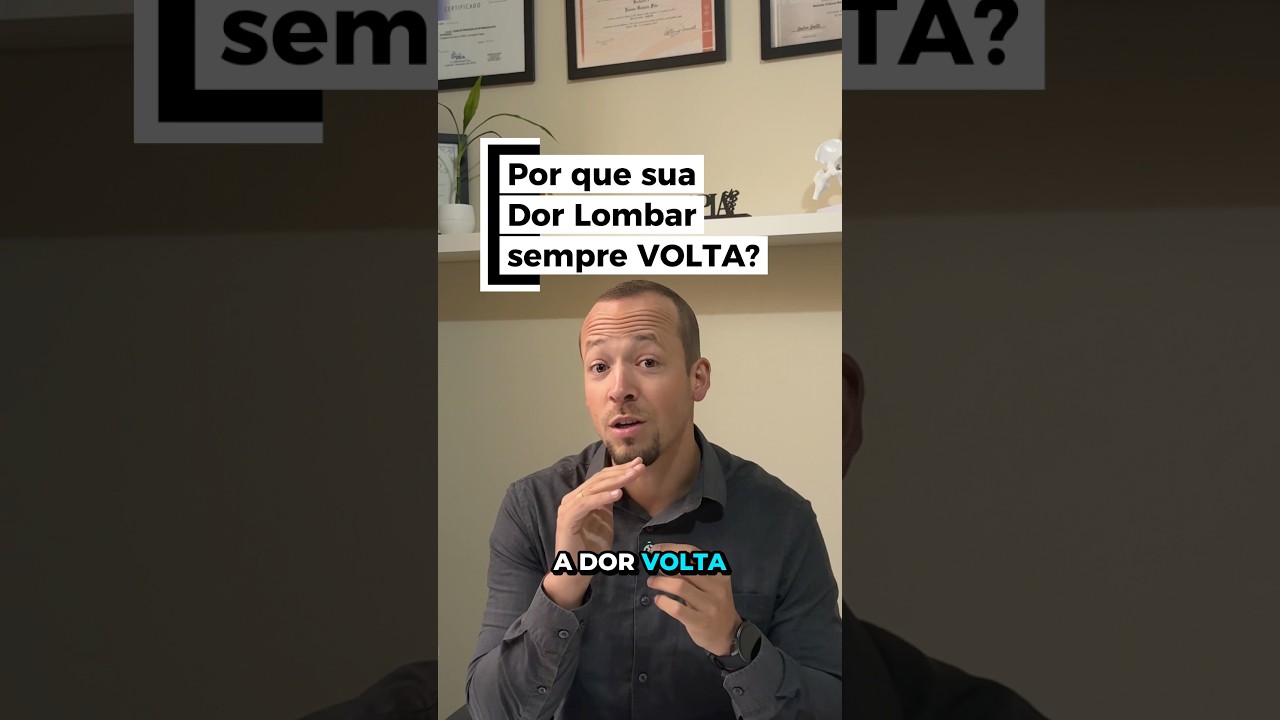 Por que sua dor lombar sempre volta?