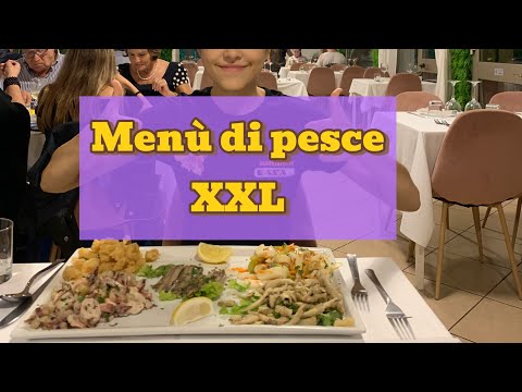 I ATE AN XXL FISH MENU IN FIUMICINO