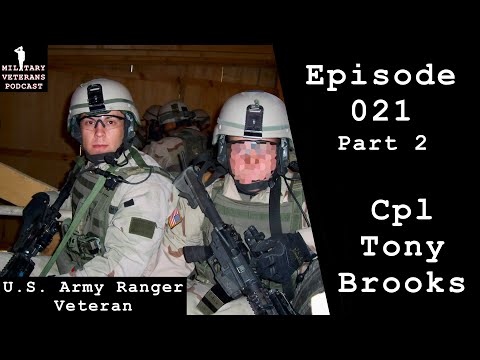 Operation Red Wings II | Tony Brooks | U.S. Army Ranger Veteran
