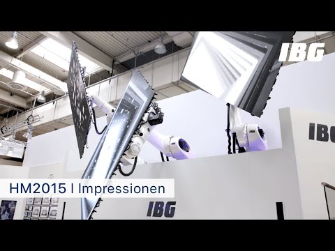 IBG zeigt auf der Hannover Messe 2015 bewegte Technik