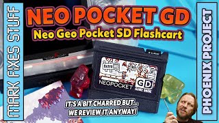Pulled from the Ashes! NeoPocket GD SD Based Flashcart for Neo Geo Pocket & Color from RetroHQ
