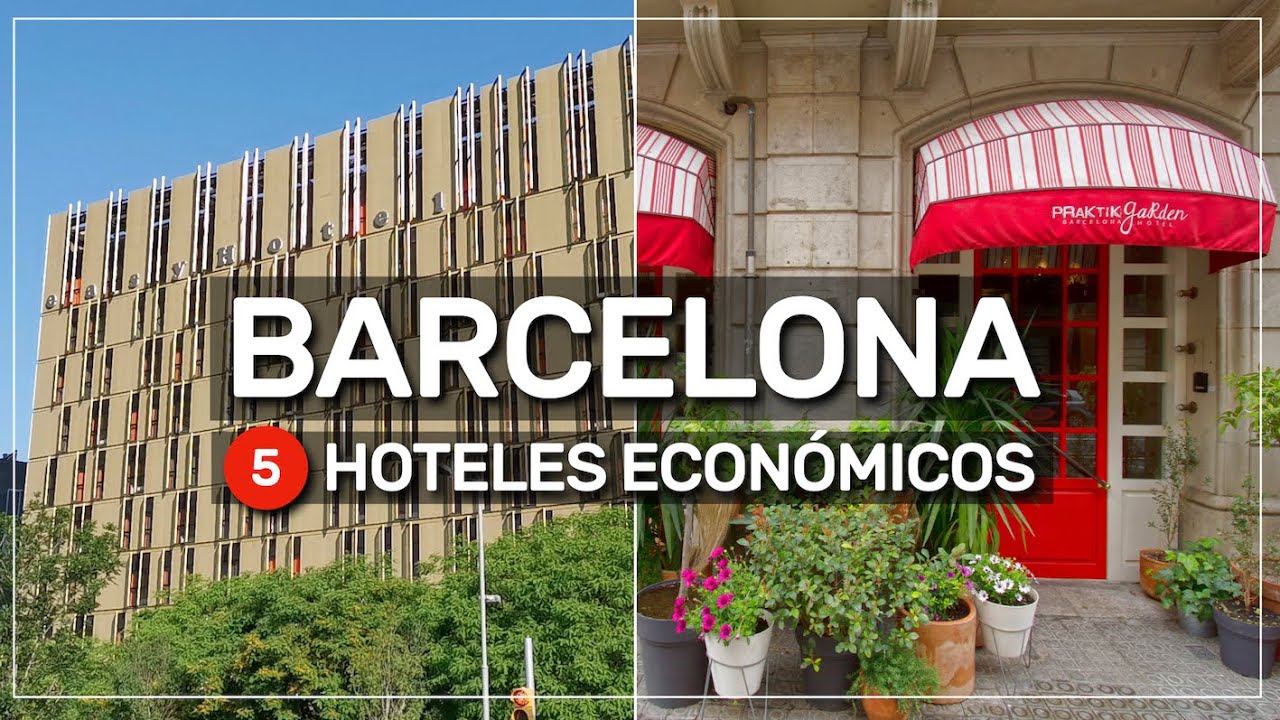 ? 5 hoteles económicos en BARCELONA ???????? #120