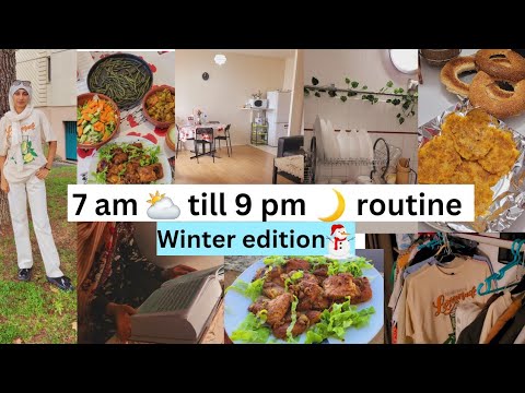 A productive Winter Routine | Sardi k khany | Morning To Night Routine 🌙Hashbrown Recipe