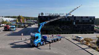 Scania R490 8x2 Palfinger PK 65002 SH Ladekran Fly Jib