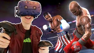VIRTUAL REALITY BOXING SIMULATOR! | Creed: Rise to Glory VR (HTC Vive Pro + bHaptics Suit Gameplay)