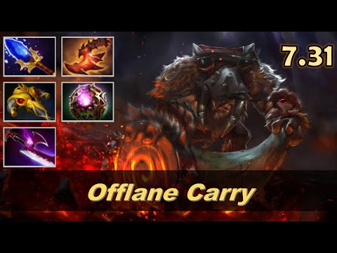 Earthshaker Offlane Carry, Aghs Build | Dota 2 Highlights