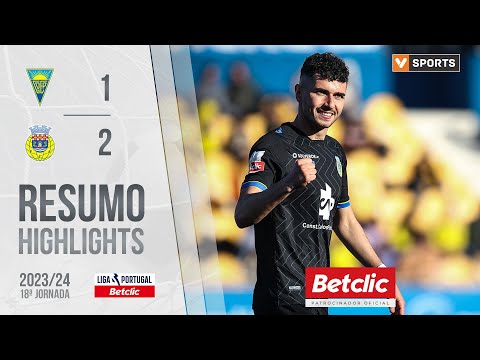 Resumo: Estoril 1-2 Arouca (Liga 23/24 #18)