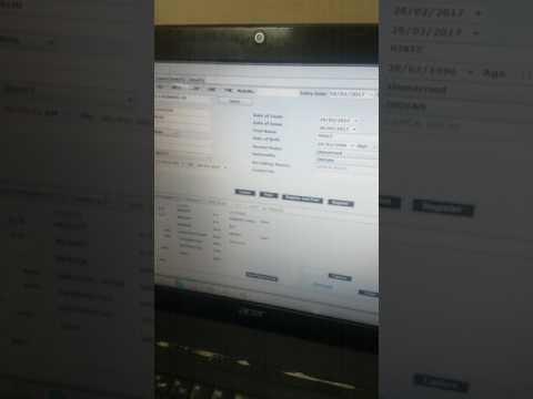 Employee Registration With Picture and Biometric