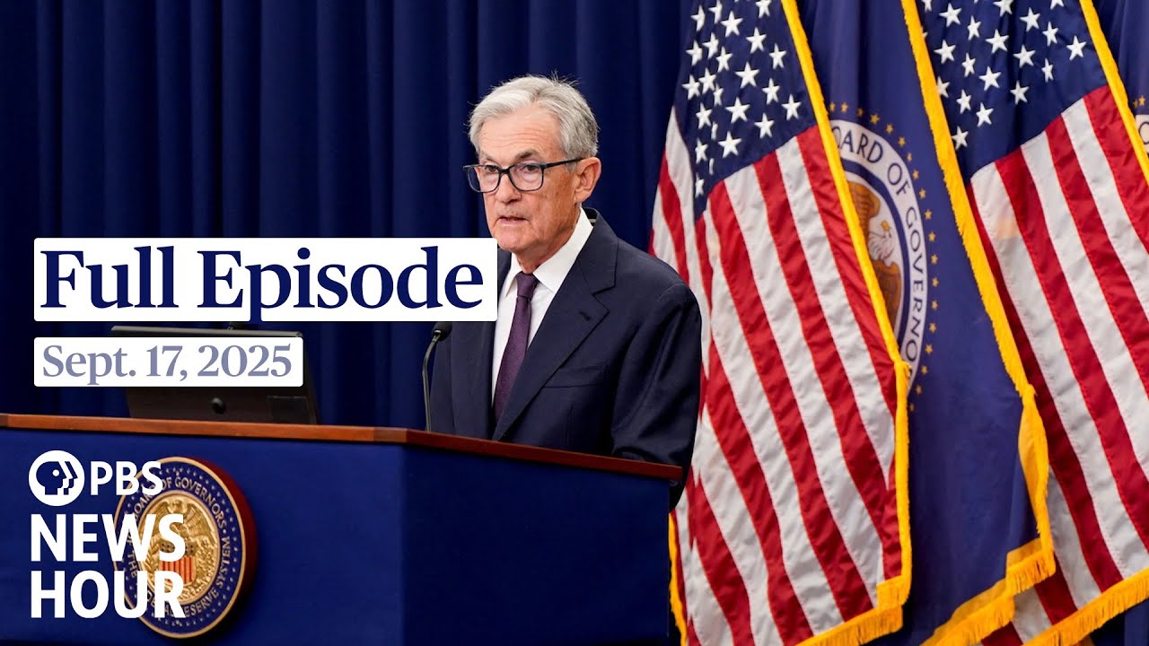 PBS News Hour full episode, Sept, 17, 2025
