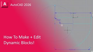 How To Create DYNAMIC Blocks In AutoCAD!