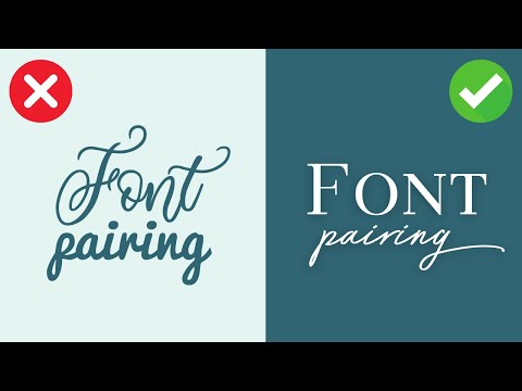 🛑 STOP WASTING TIME PAIRING FONTS..Do THIS Instead 🛑