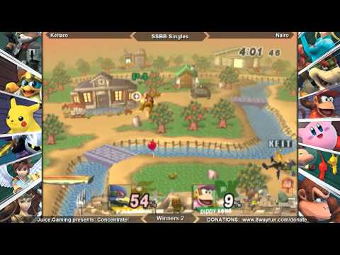 Concentrate #01 - SSBB Singles W2 - Nairo VS Keitaro