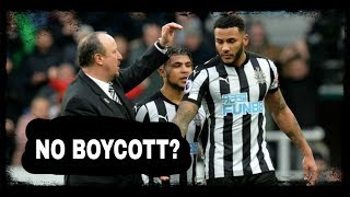 Have Benitez & Lascelles convinced fans in favour not to do so?