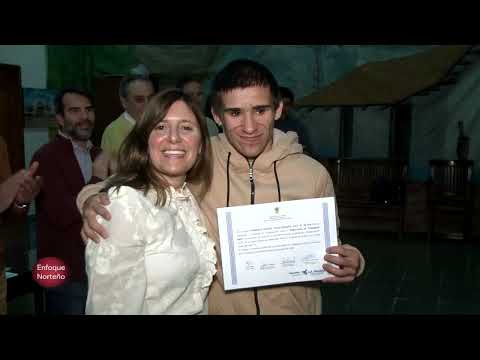 1ºBloque Enfoque Norteño 4   7   26   Embajador Martini entrega de certificados curso Panificación D