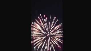 preview picture of video 'Fireworks display at SM City Taytay'
