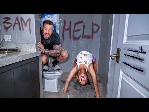 She's LOCKED in the BATHROOM 😱