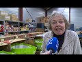 Kerstdrukte in de voedselbank van Arkel