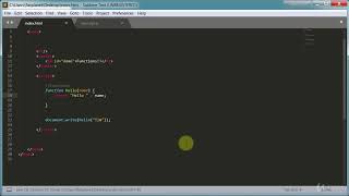 Javascript Programming For Everyone : Functions